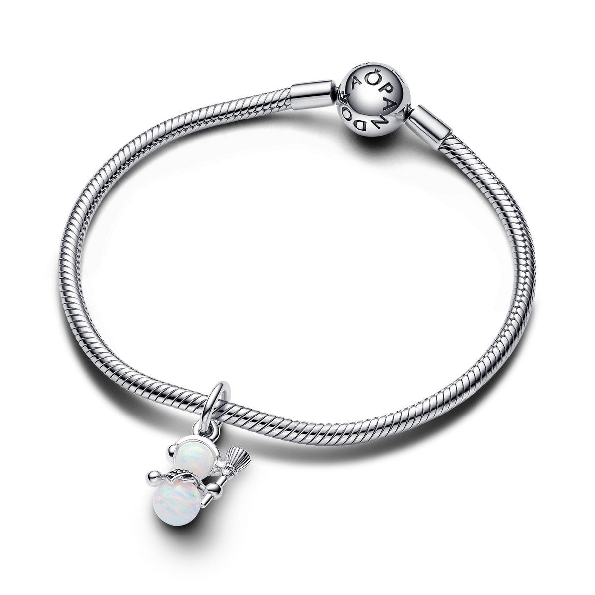 Pandora Opalescent Sneeuwpop Hangende Bedel zilver - 792981C01