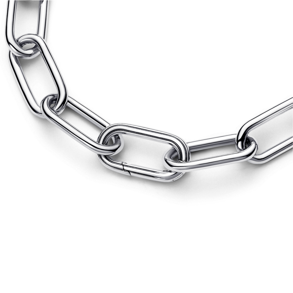 Pandora ME Rechthoekige Openbare Schakel zilver bedel - 793033C00
