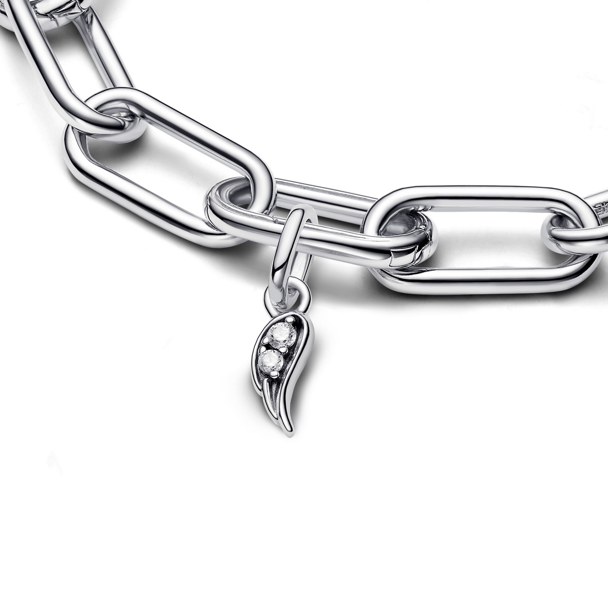 Pandora Sprankelende Engelenvleugel Hangende Bedel zilver - 793041C01