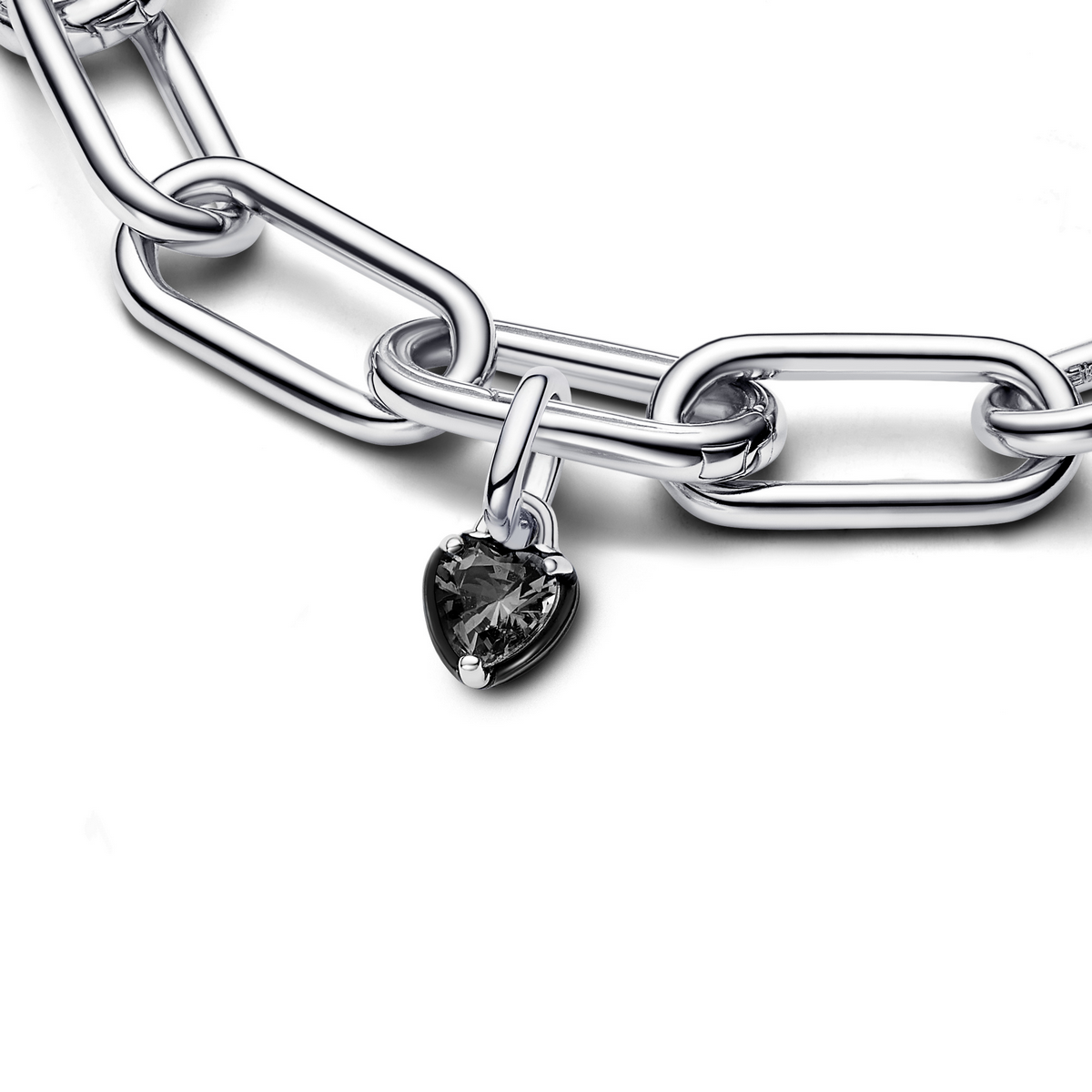 Pandora ME Black Chakra Heart Hangende Bedel zilver - 793042C01