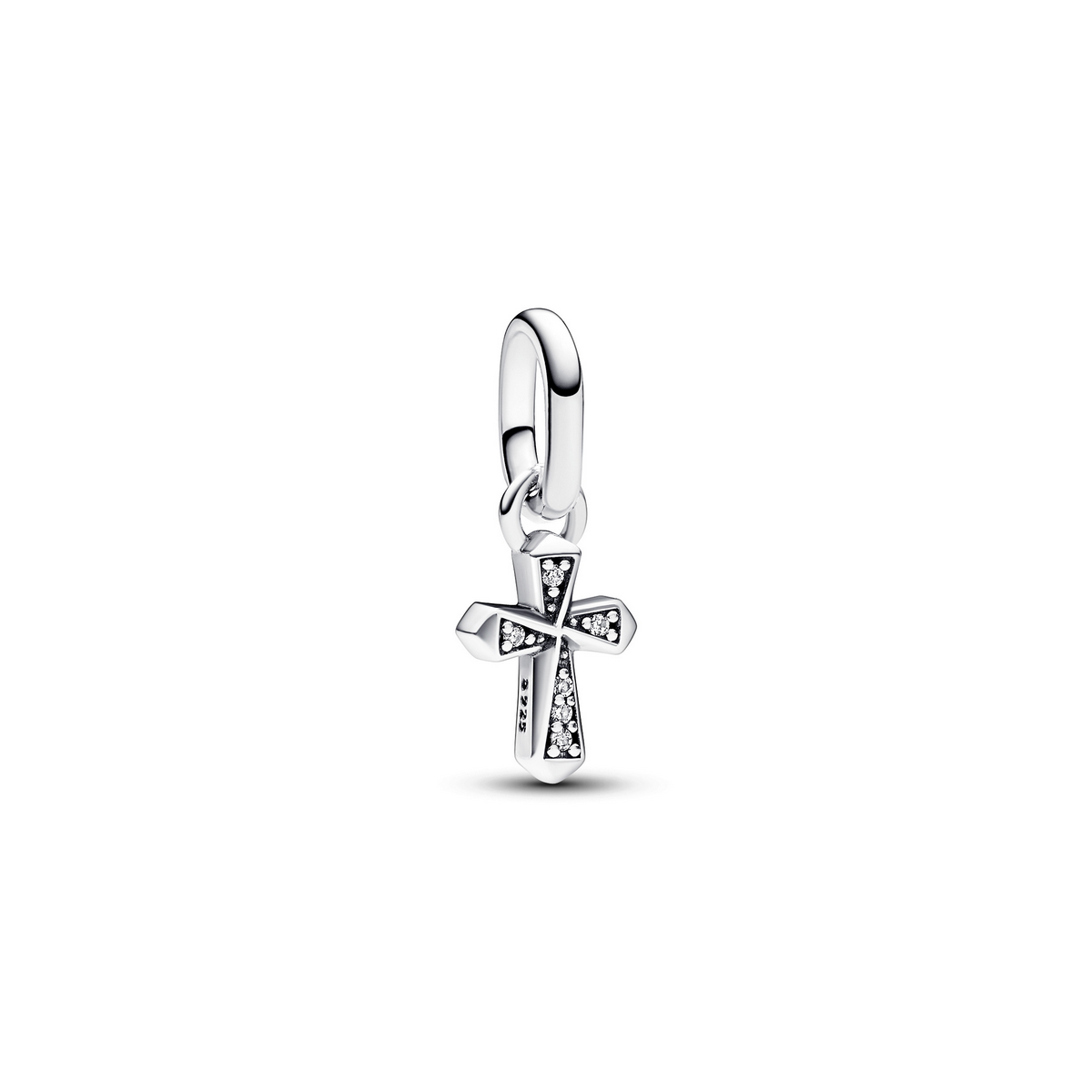 Pandora ME Sparkling Cross Mini Hangende Bedel zilver - 793044C01
