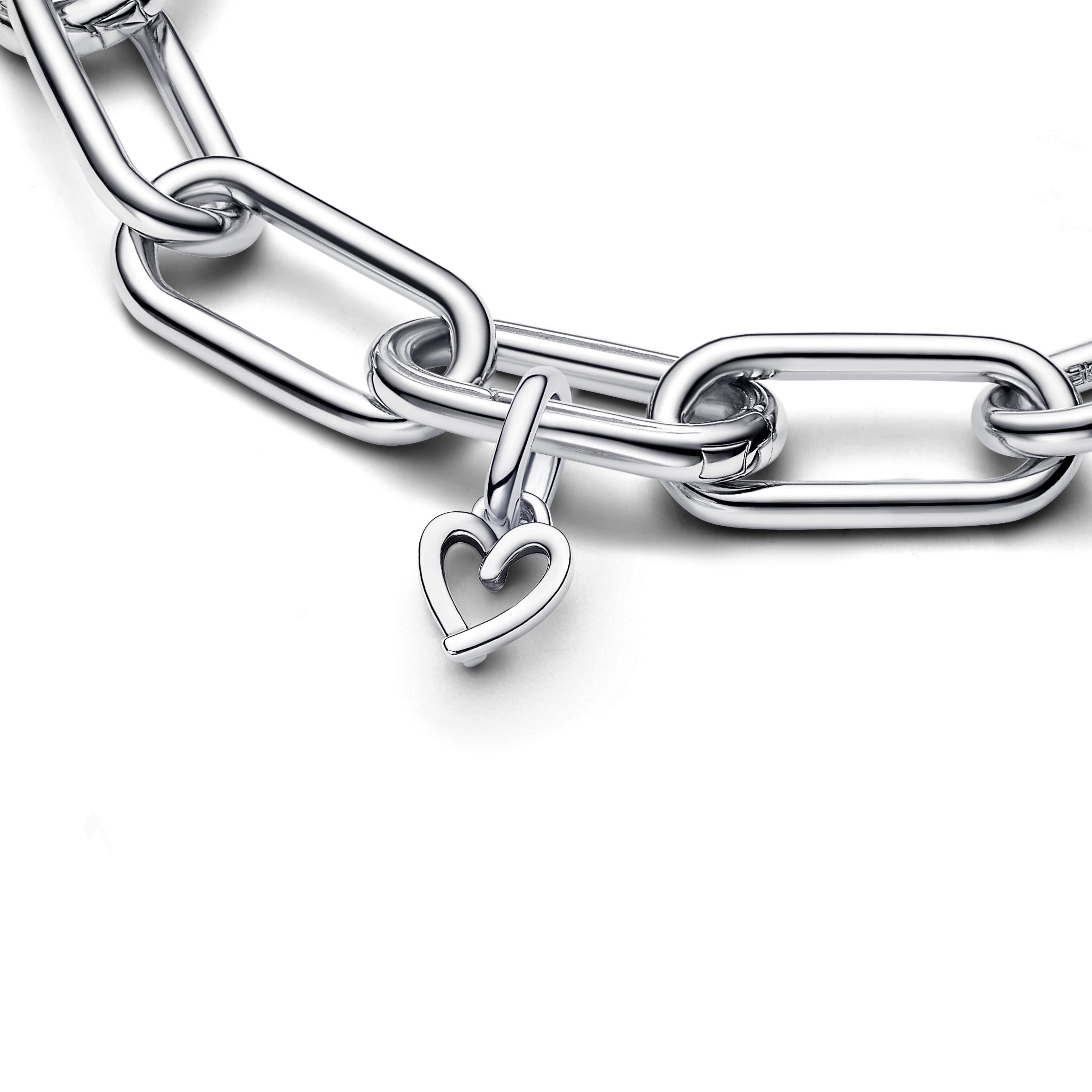 Pandora ME Freehand Heart Mini Hangende Bedel zilver - 793048C00