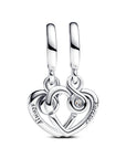 Pandora Forever & Always Deelbare Hangende Bedel 793232C01 - PansiteNederland.nl
