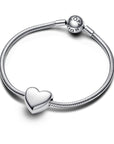 Pandora Be Love Graveerbare Groot Hart Bedel 793440C00 - PansiteNederland.nl