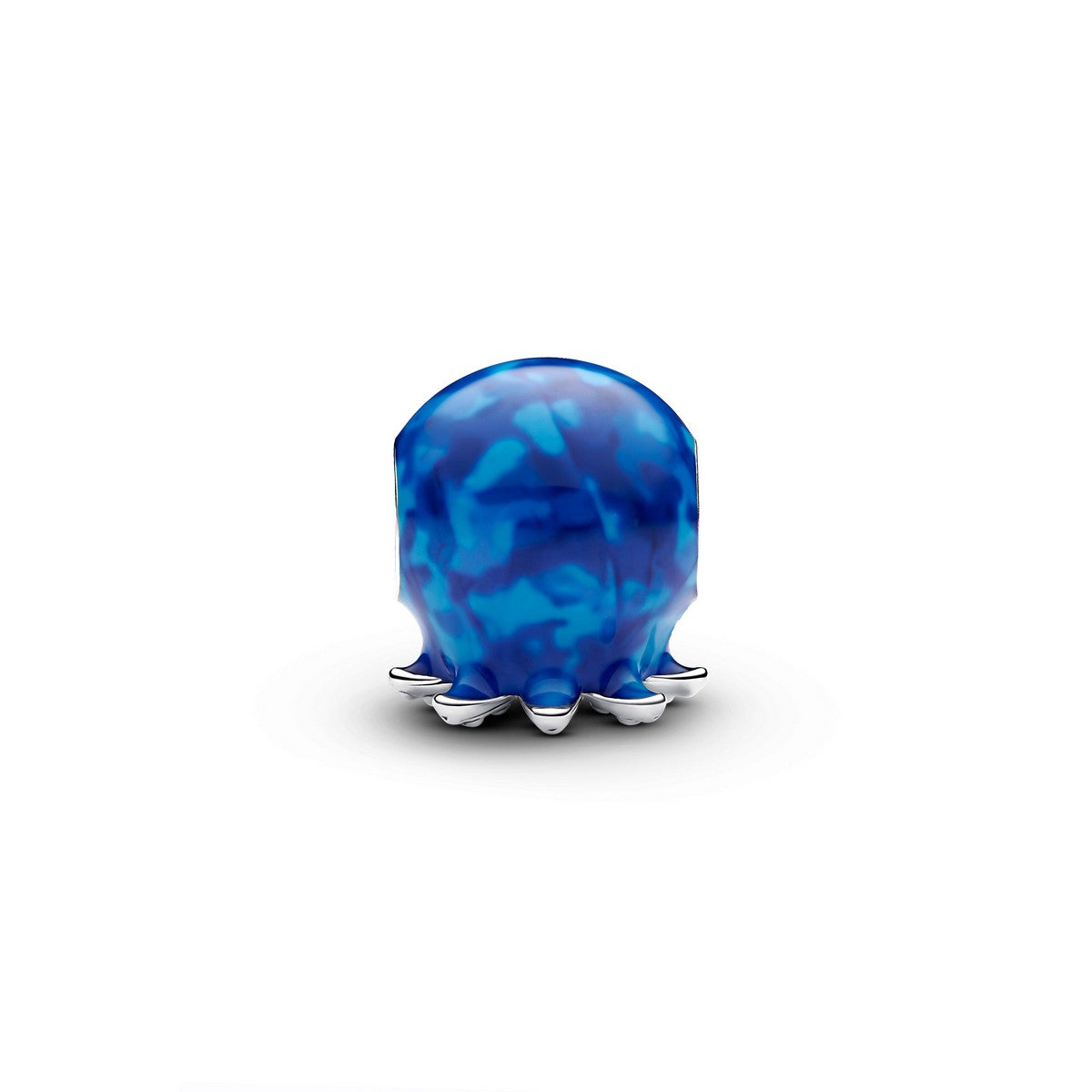 Pandora Oceaan Bubbels en Golven Octopus Bedel zilver - 793463C01