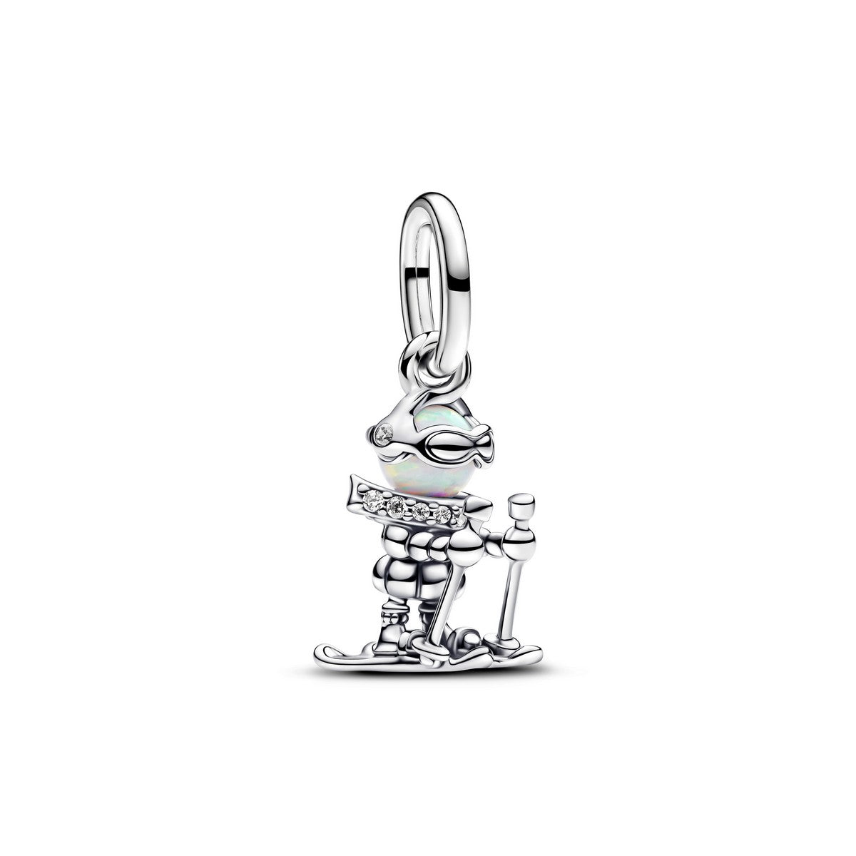 Pandora Hangende bedel met skiër zilver - 793514C01