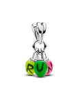 Pandora Glow-in-the-dark hangende bedel 'Run' van Stranger Things - 793568C01 - PansiteNederland.nl