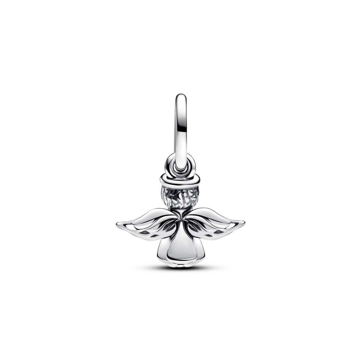 Pandora Sprankelende hangende bedel met engel zilver - 793598C01