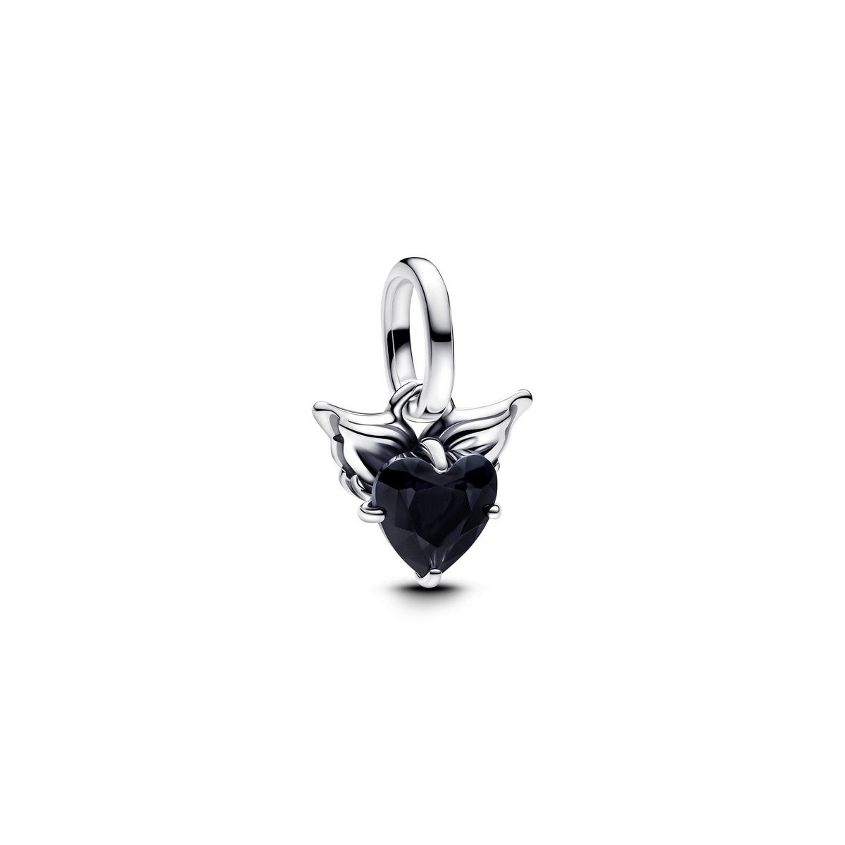 Pandora Hart met Vleugels Mini-Hangende Bedel zilver - 793626C01