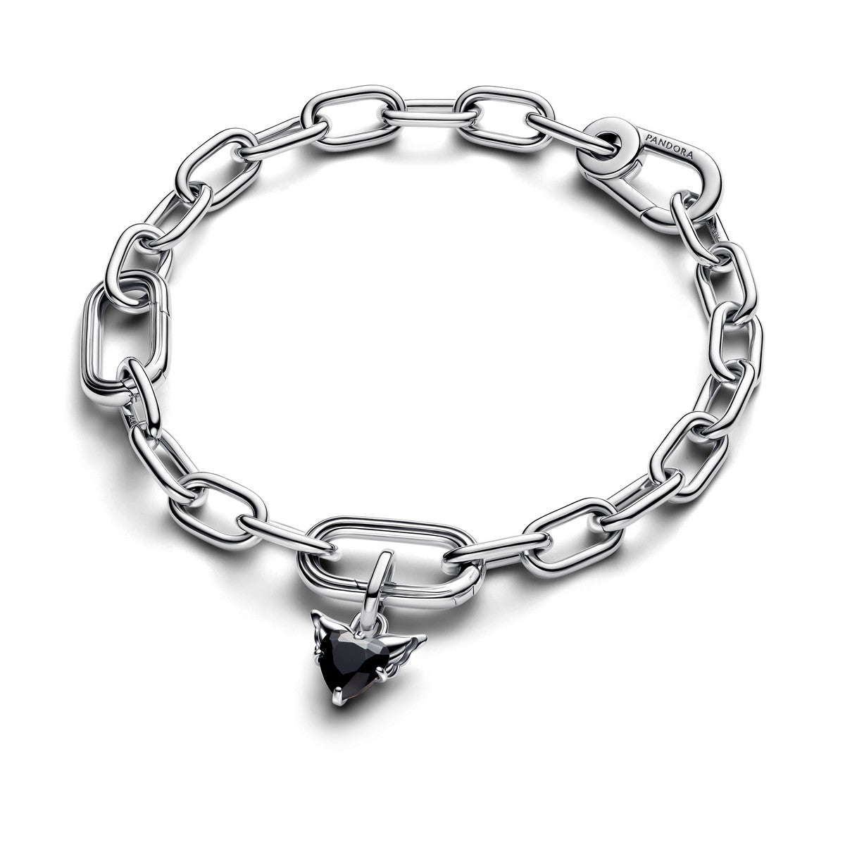 Pandora Hart met Vleugels Mini-Hangende Bedel zilver - 793626C01