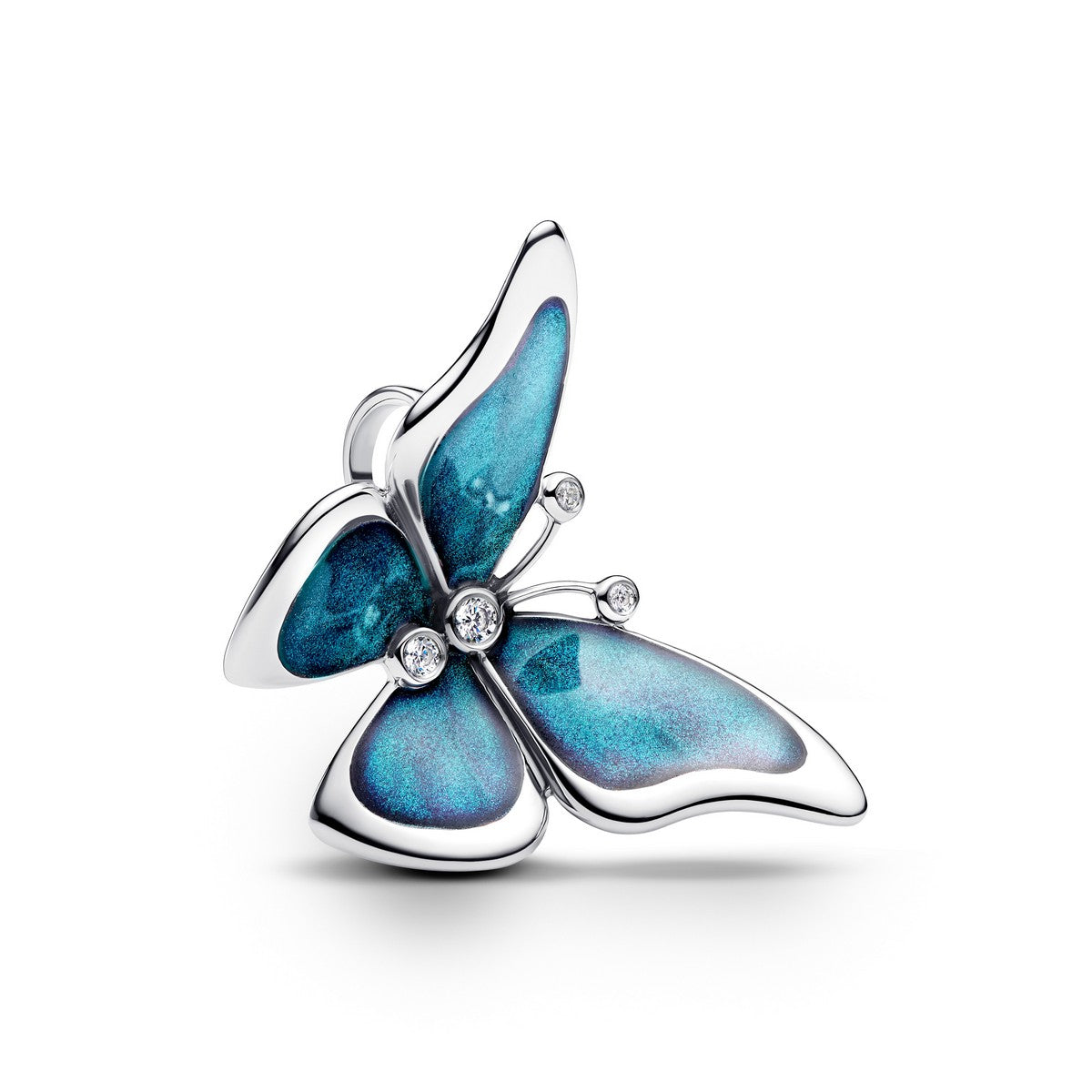 Pandora Oversized Vlinder Clip Bedel zilver - 793747C01