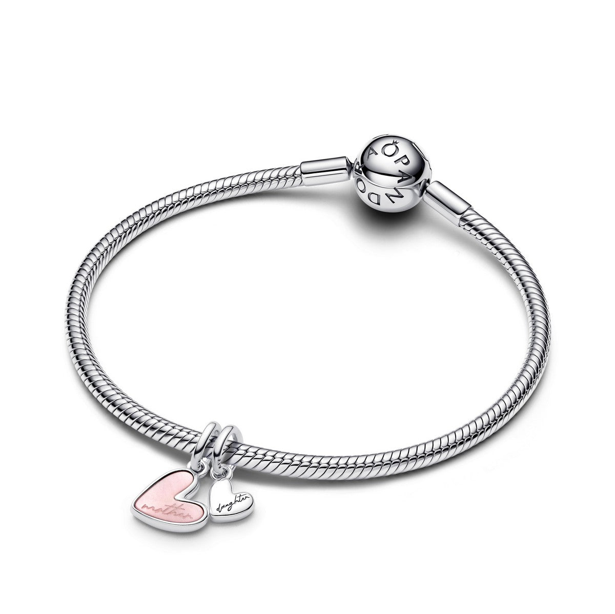 Pandora Deelbare Moeder en Dochter Hangende Bedel zilver - 793766C01