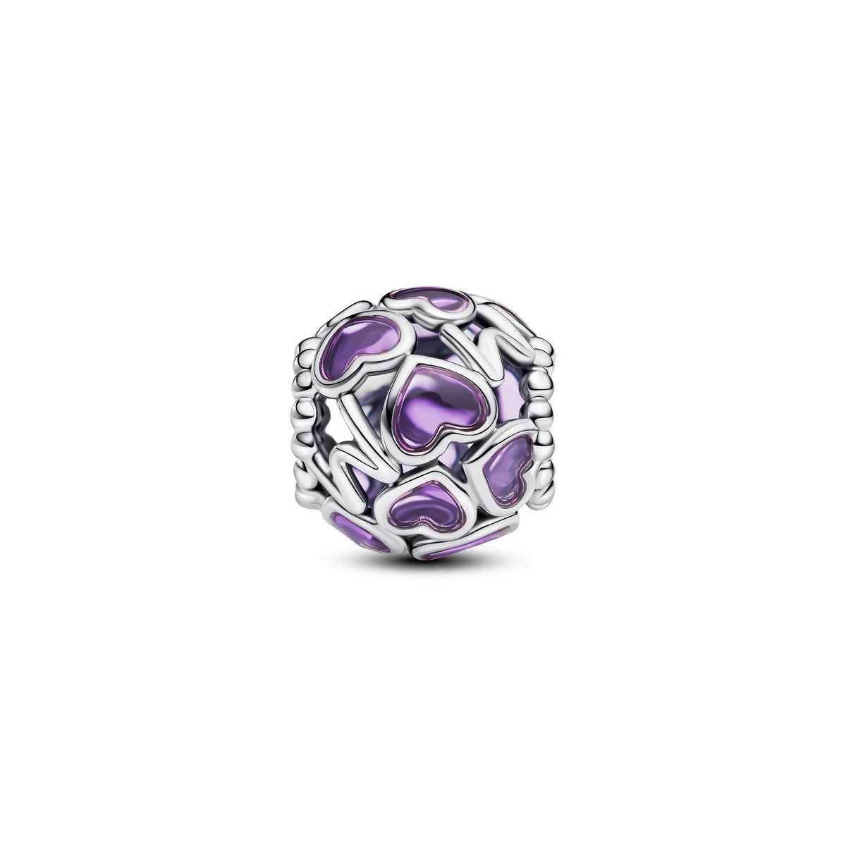 Pandora Openwork Hearts Mum-bedel zilver - 793772C01