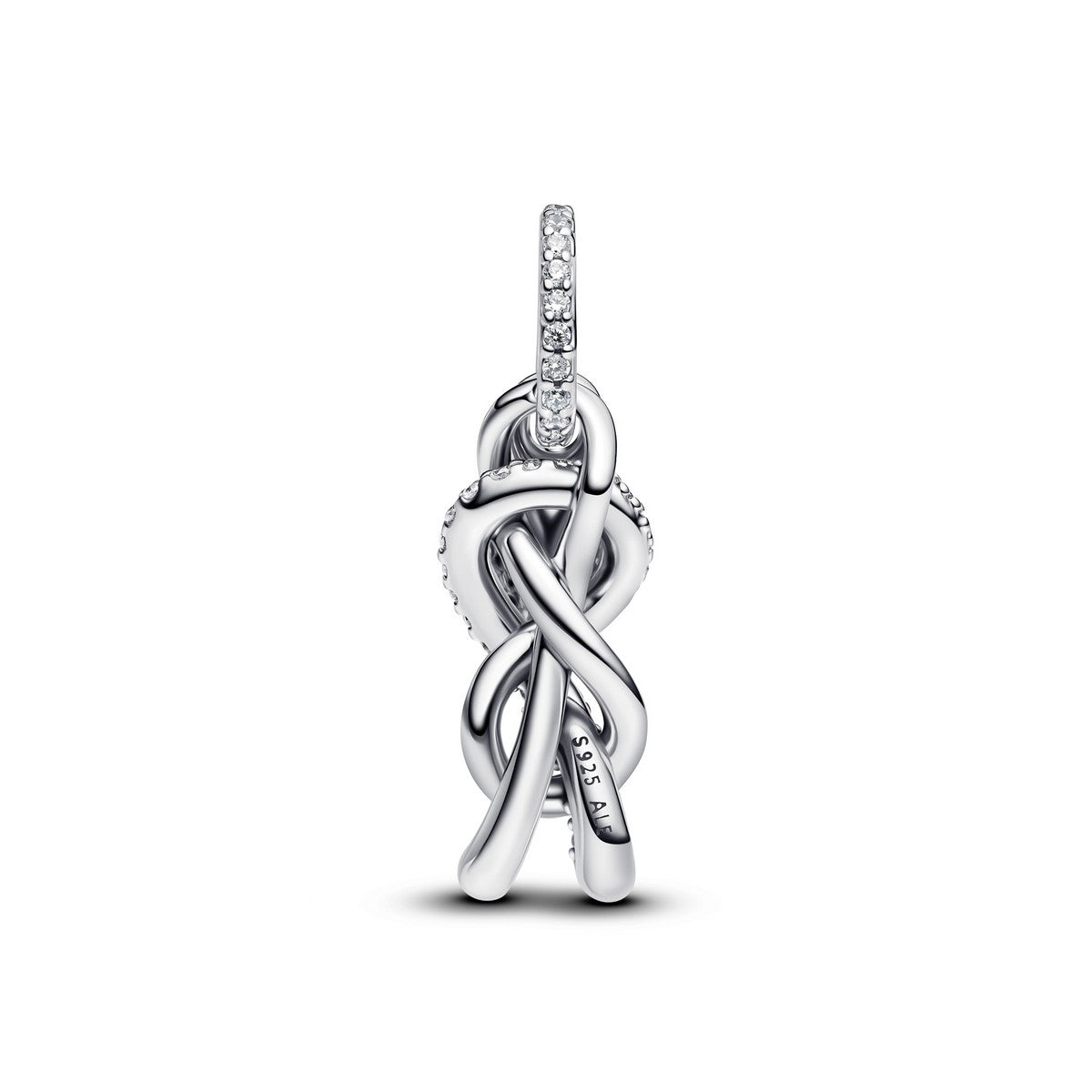 Pandora Pavé Infinity Knot- hangende bedel zilver - 793780C01