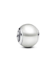 Pandora Witte Bedel van Sterling Zilver met Gelakte Kunstparel - 793781C01 - PansiteNederland.nl