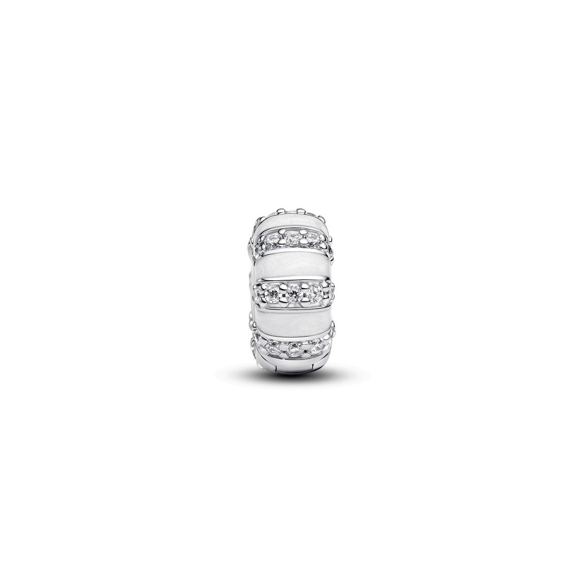 Pandora Stenen & Emaille Clip Bedel zilver - 793785C01