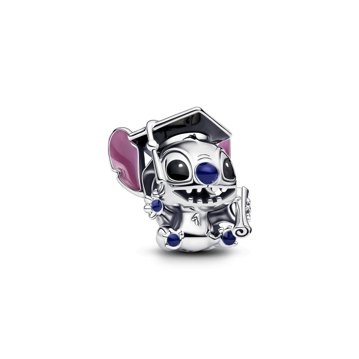 Pandora Disney Stitch Graduation-bedel zilver - 793789C01