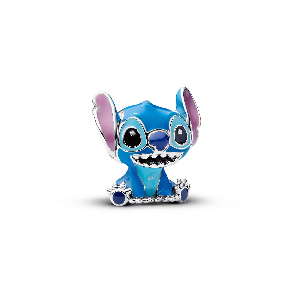 Pandora Disney Stitch Bedel zilver zwart - 793815C01