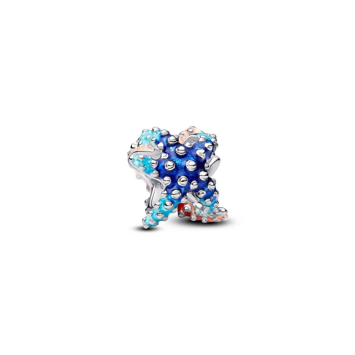 Pandora Kleurrijke Zeester Mini Bedel zilver - 793817C01
