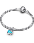 Pandora Turquoise Walvis Hangende Bedel - 793822C01 - PansiteNederland.nl