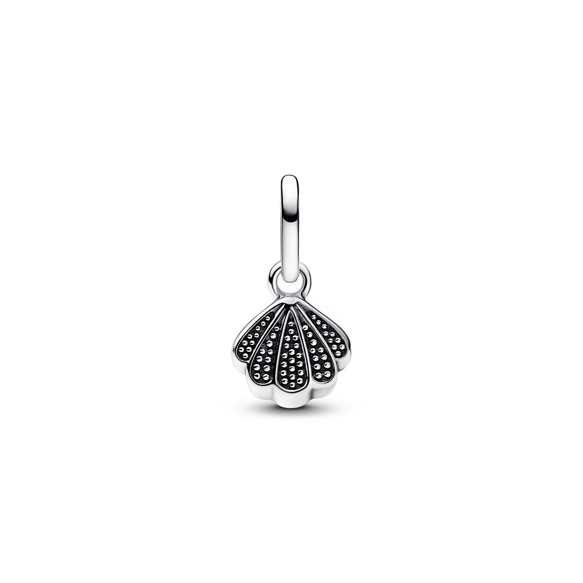 Pandora Sprankelende schelp mini hangende bedel zilver - 793855C01