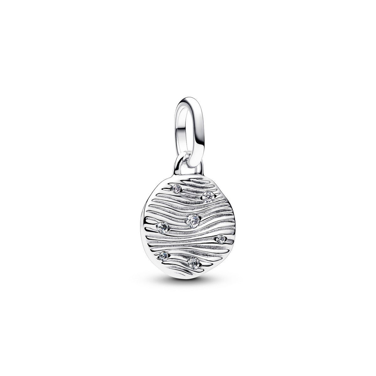 Pandora Graveerbare Mini Medaillonbedel zilver medallion - 793860C01
