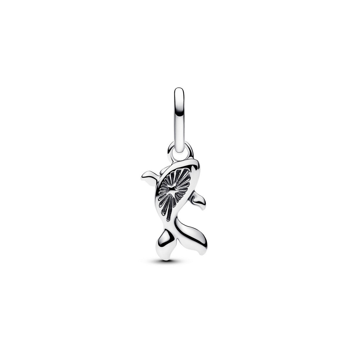 Pandora Rode Muranoglas Koikarper Mini Hangende Bedel zilver - 793863C01