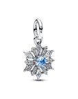 Pandora Disney Frozen Elsa Hangende Bedel met Sneeuwvlok 794209C01 – Sterling Zilver