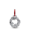 Pandora Kerstkrans Dubbele Hangende Bedel 794238C01