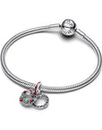 Pandora Kerstkrans Dubbele Hangende Bedel 794238C01