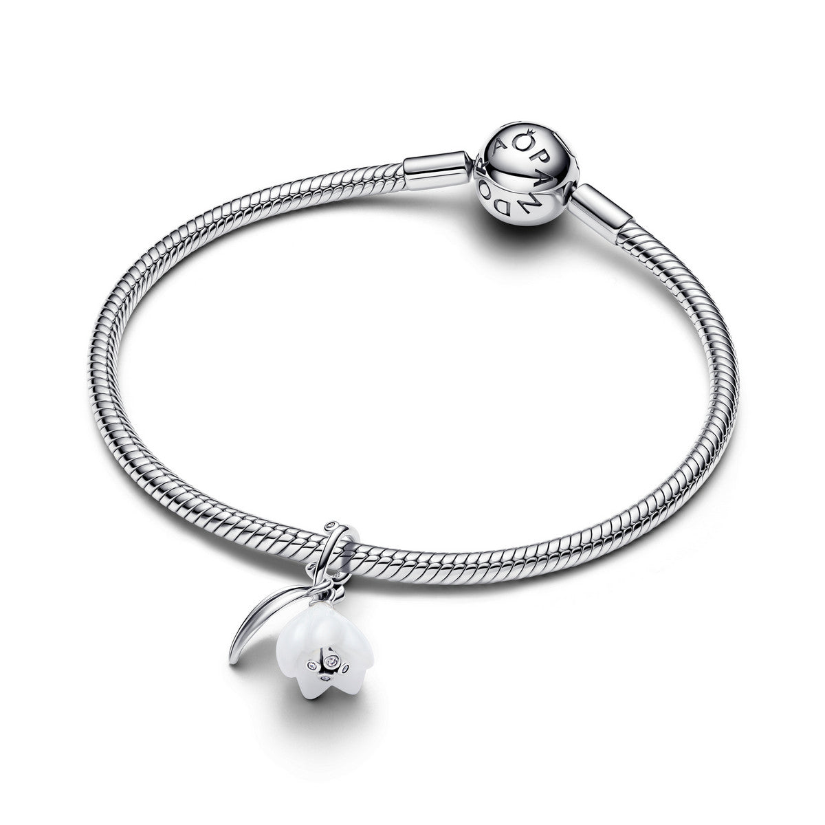 Pandora Sneeuwdruppelbloem Hangende Bedel 794239C01 – Zilver