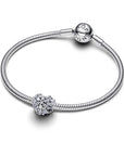 Pandora Sprankelende Hart Bedel 794240C01