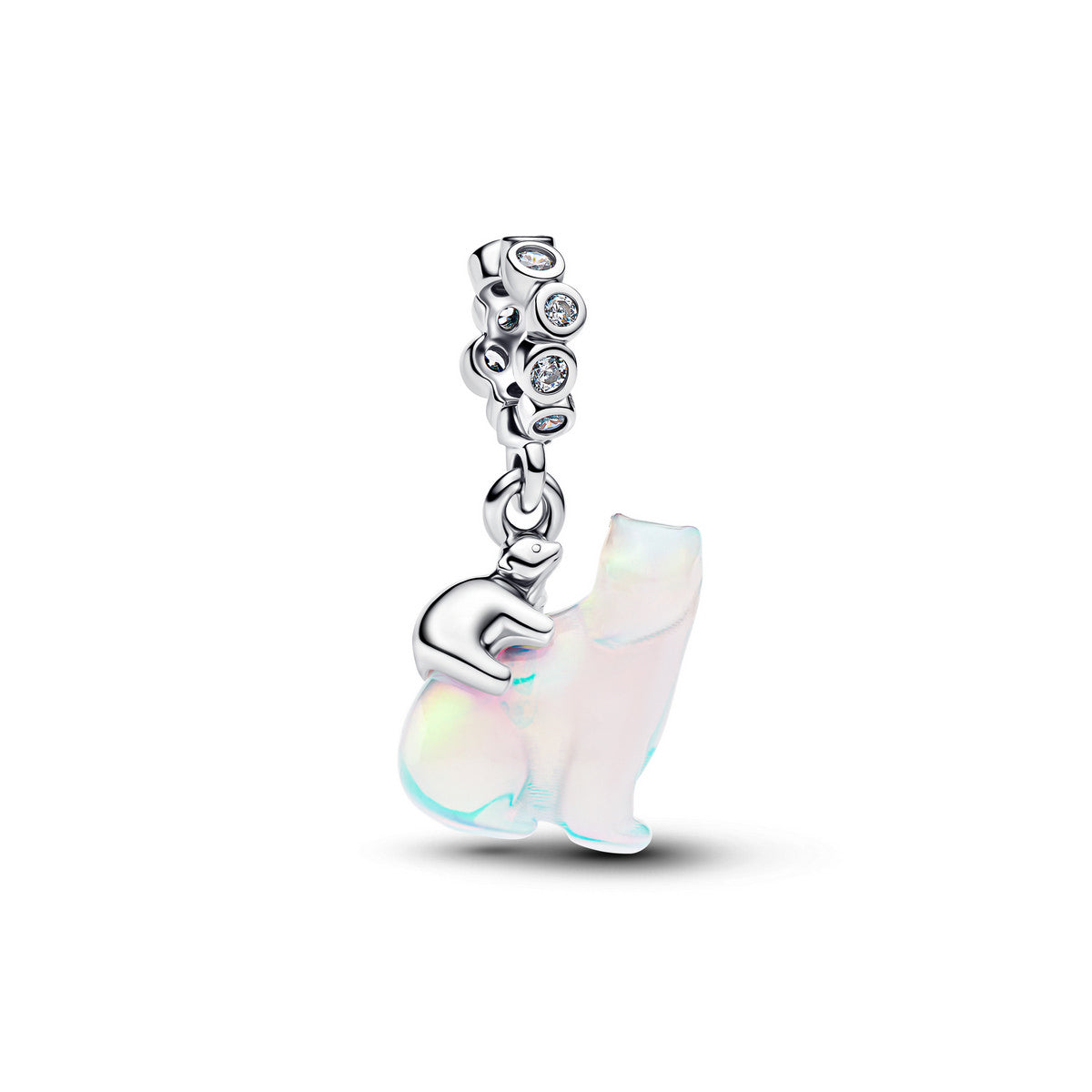 Pandora IJsbeer Moeder en Baby Bedel 794243C01 – Zilver