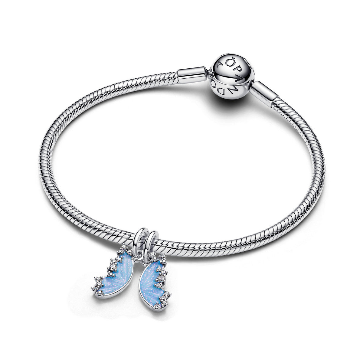 Pandora Deelbare Hangende Bedel met Vlinder 794244C01 – Zilver