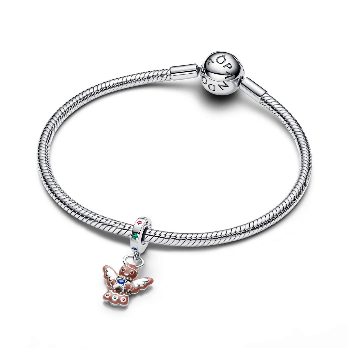 Pandora Peperkoek Engel Hangende Bedel 794247C01 – Zilver