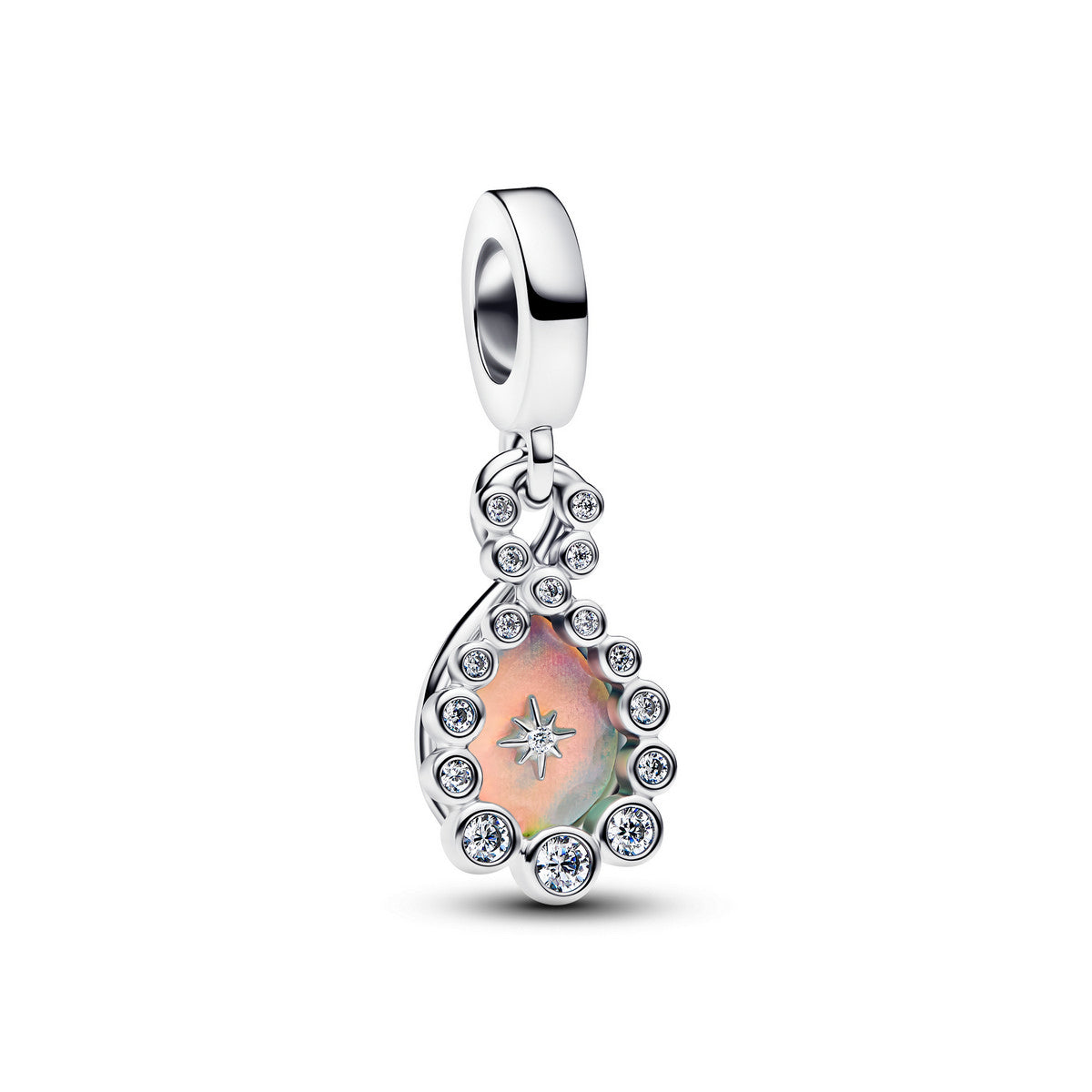 Pandora Opaalachtige Oneindigheid Dubbele Hangende Bedel 794251C01 – Sterling Zilver