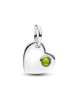 Pandora Graveerbare Hart Hangende Bedel 794295C08 – Lentegroen