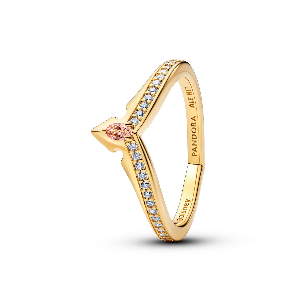 Pandora Disney Prinses Aurora Tiara Ring goudverguld - 164334C01