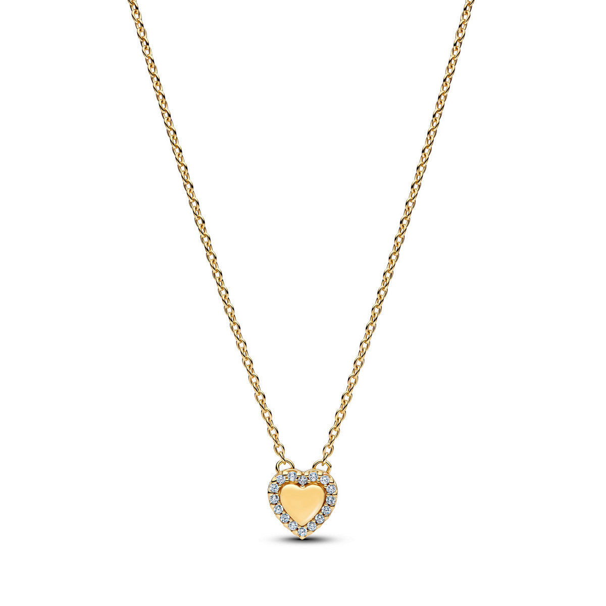 Pandora Sprankelend Hart Ketting 364364C01, exclusief en kwalitatief hoogwaardig. Ontdek nu!