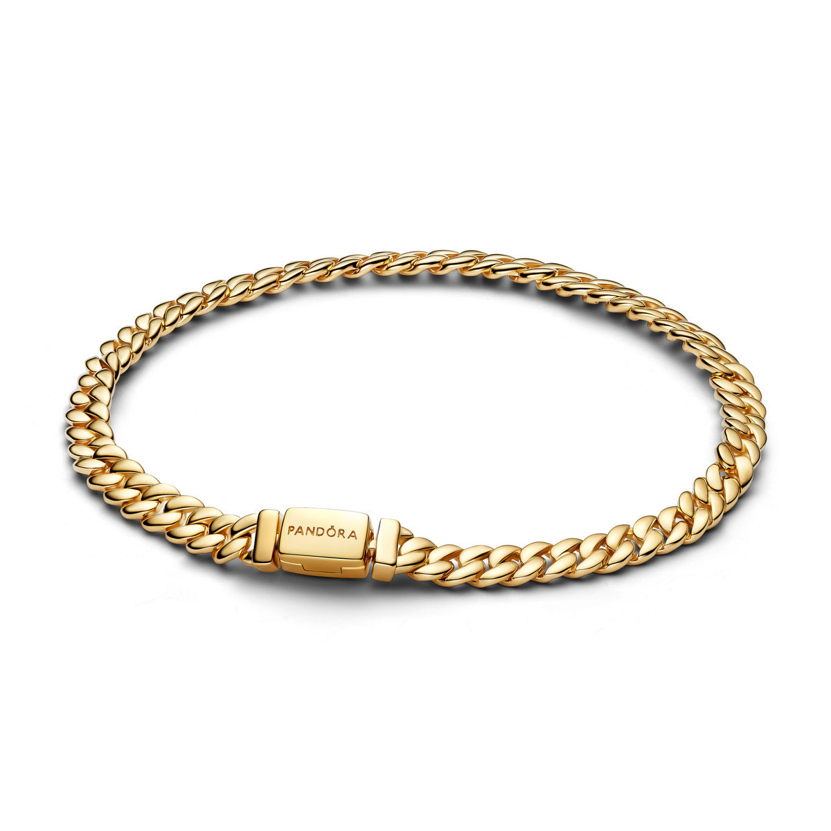 Pandora Cuban Schakelarmband goudverguld - 564367C00