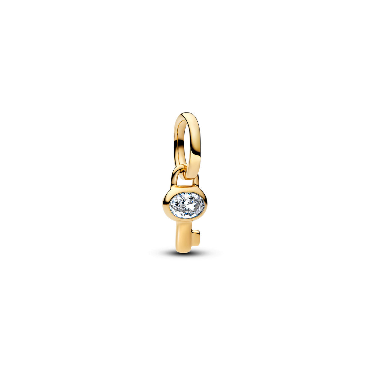 Pandora Sleutel Mini Hangende Bedel goudverguld - 764339C01