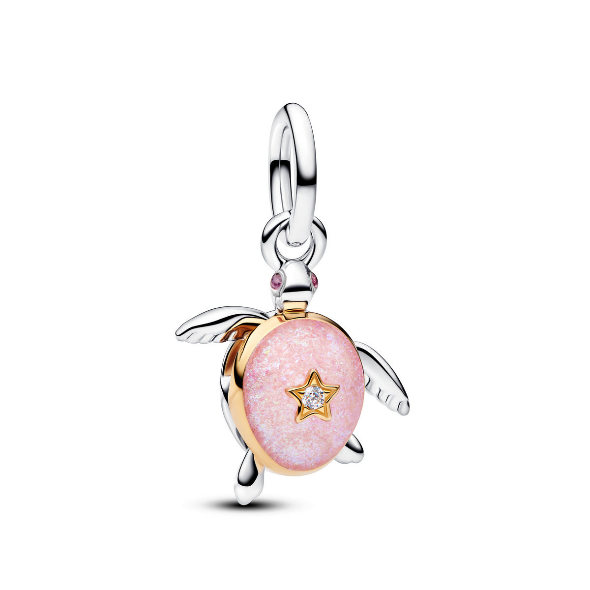 Pandora Sieraad bicolor zilver en goudverguld bedel - 764432C01