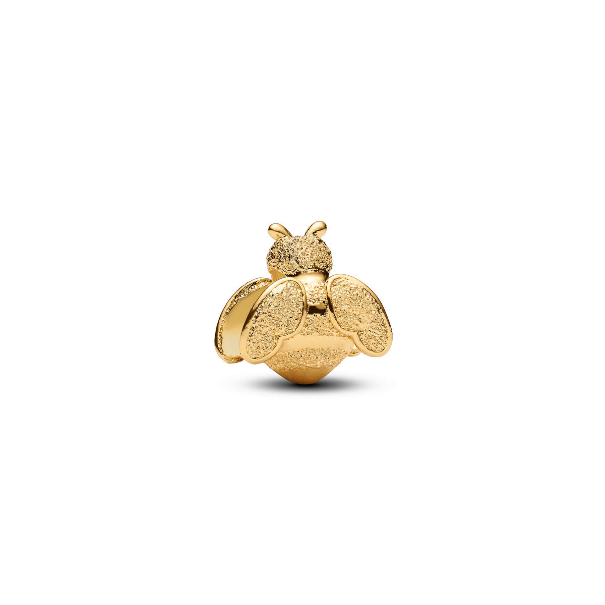 Pandora Getextureerde Bij Minibedel goudverguld - 764524C00