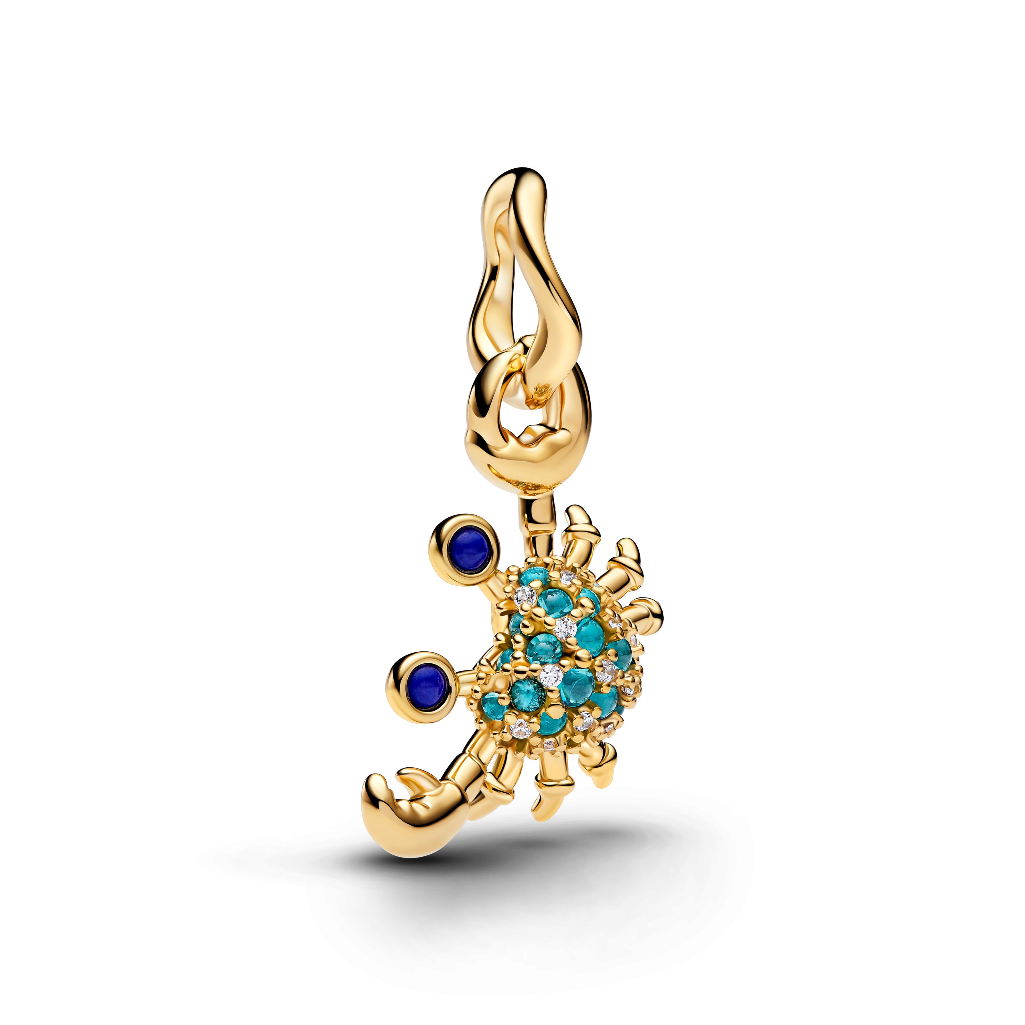 Pandora Krab Hangende Bedel goudverguld - 764684C01
