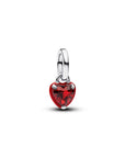 Pandora Rood Chakra Hart Mini Hangende Bedel - 793042C05