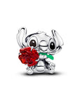 Pandora Disney Stitch Muranoglazen Bedel 794378C01 – Zilver met Emaille