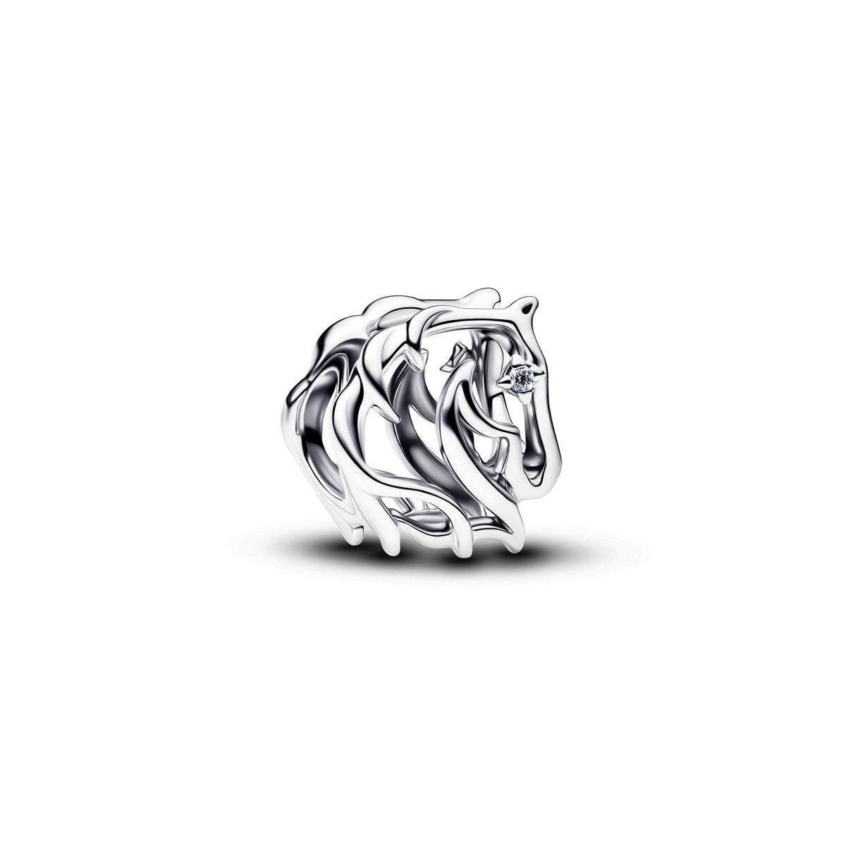 Pandora Opengewerkte Paardbedel zilver - 794430C01