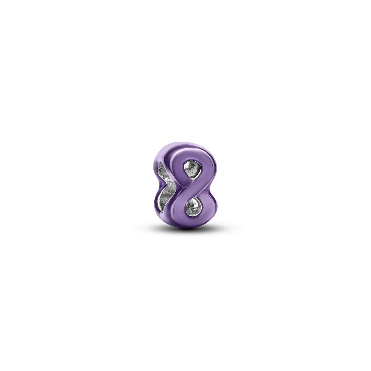 Pandora Paarse Oneindigheid Minibedel zilver 794909C01
