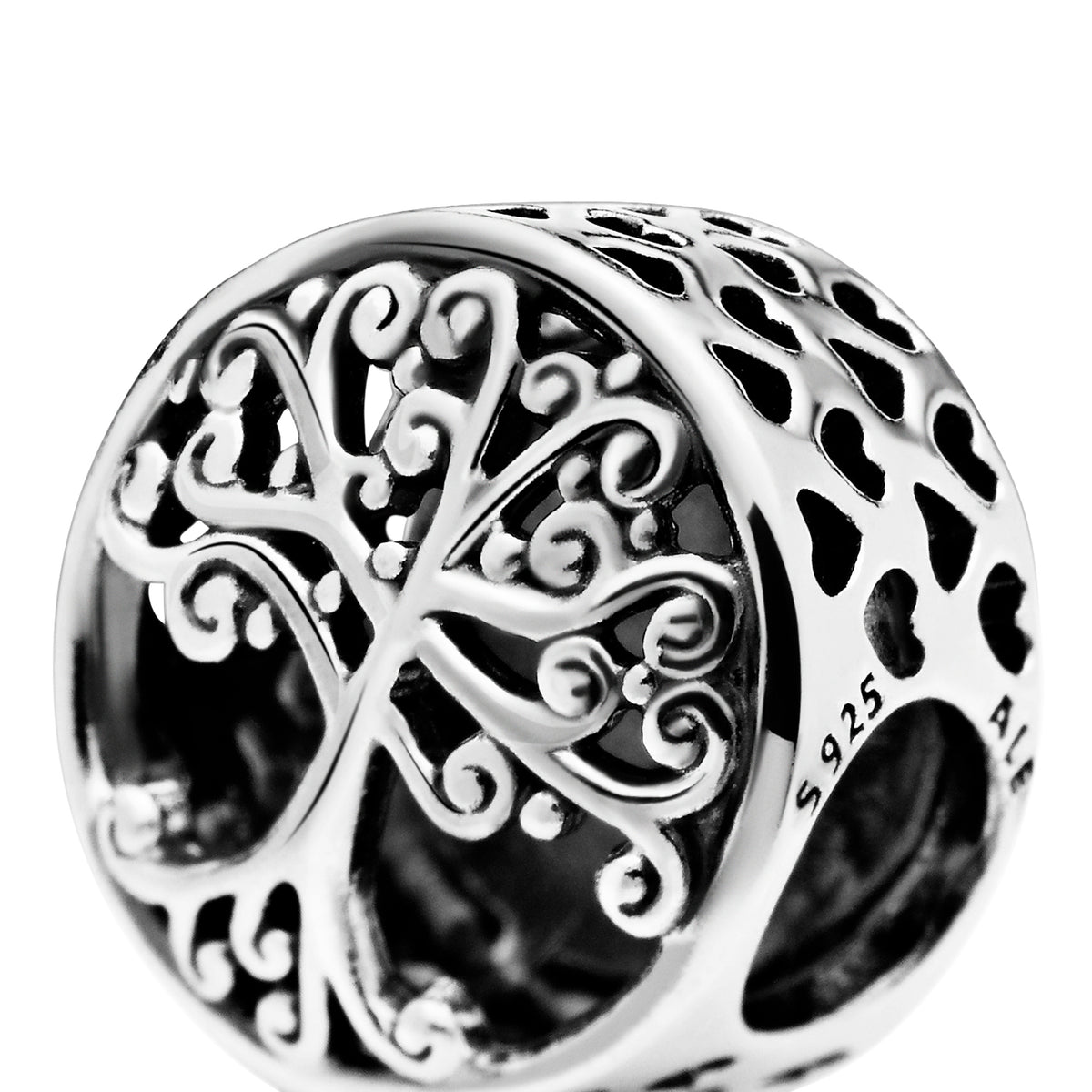 Pandora Opengewerkte Familiebanden Bedel zilver 797590