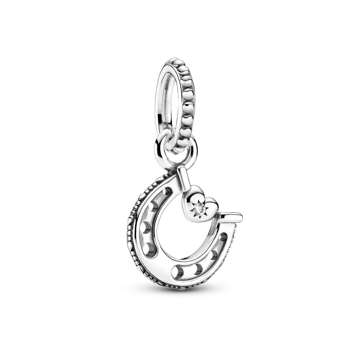 Pandora Hangende Bedel Gelukshoefijzer zilver 799157C01